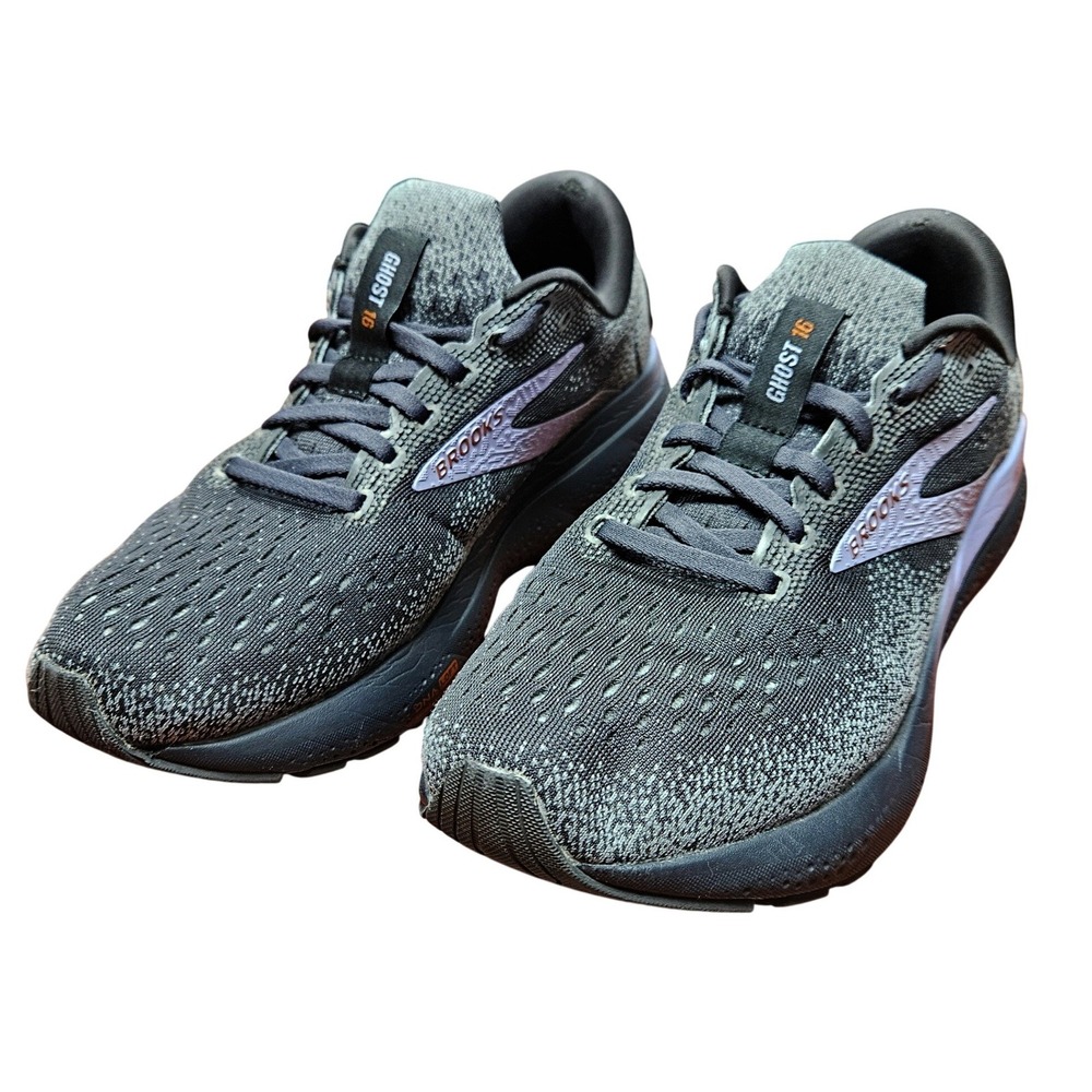 Brooks Ghost 16 Black Ebony READ Womens 8.5 B DNA LOFT v3 2024 Runner